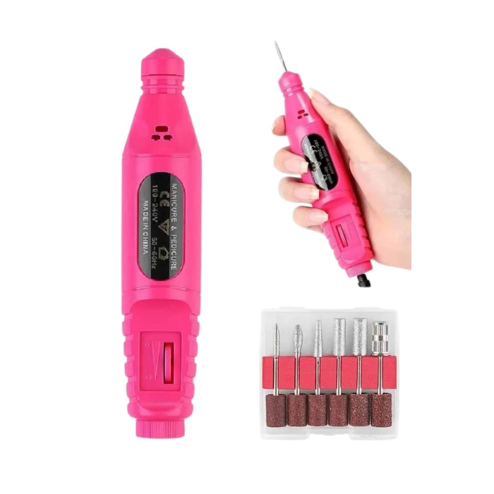 Protez Tırnak Ayak Nasır Ve Tırnak Mantar Makinesi Elektrikli 12v Tırnak Törpü Seti - Lisinya