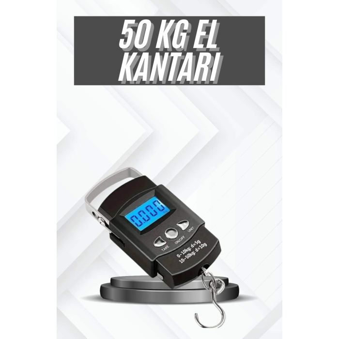 Profesyonel El Terazisi El Kantarı 50 Kg Dijital Göstergeli Tartı - Lisinya