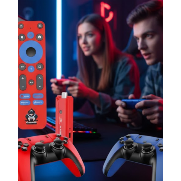 Android Game Stick 10K HD 64GB Çift Kollu TV Oyun Konsolu - Lisinya