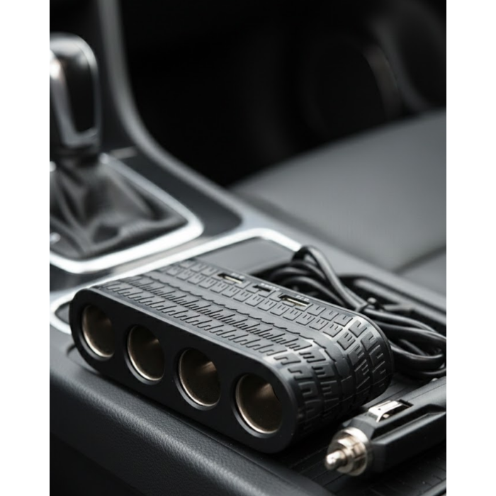 Araç Çakmak Çoklayıcı USB ve Type C Destekli Güçlü ve Güvenli Kullanım - Lisinya