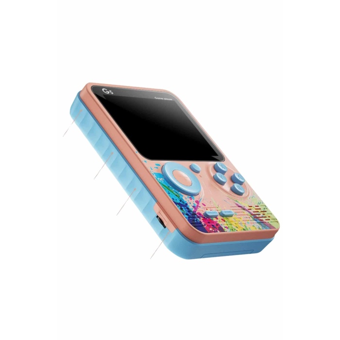 3 İnç Ekran 500 Oyunlu Game Box Mini Taşınabilir Oyun Konsolu - Lisinya