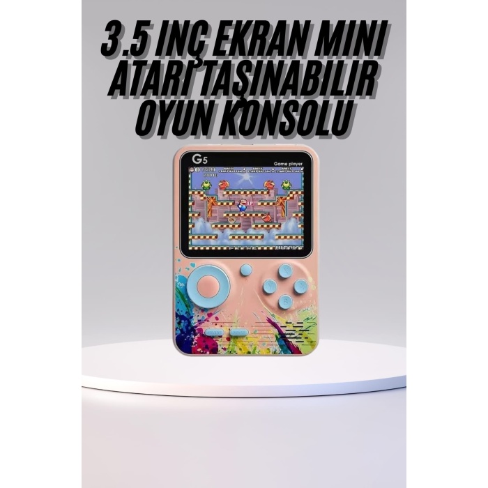 Game Box Mini 500 Adet Retro Oyun Taşınabilir Oyun Konsolu - Lisinya