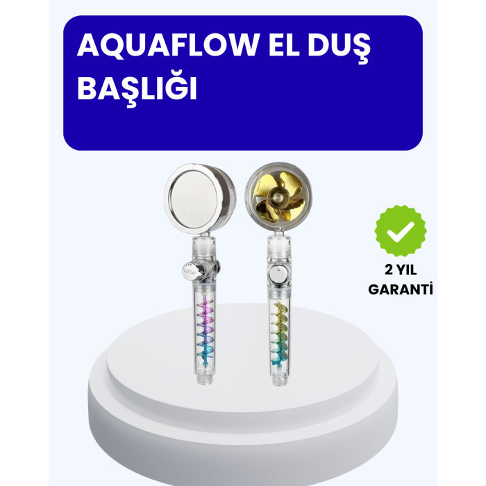 Sağanak Yağmur Etkili El Duşu – Start Stop Tuşlu Su Tasarruflu - Lisinya