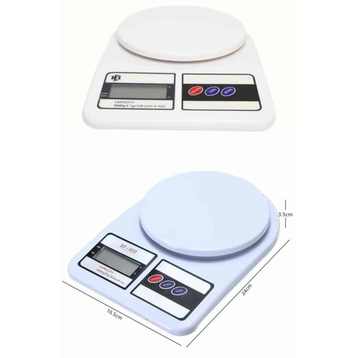Dijital Hassas 10 Kg Mutfak terazisi tartısı LCD Ekran Mutfak Tartısı - Lisinya