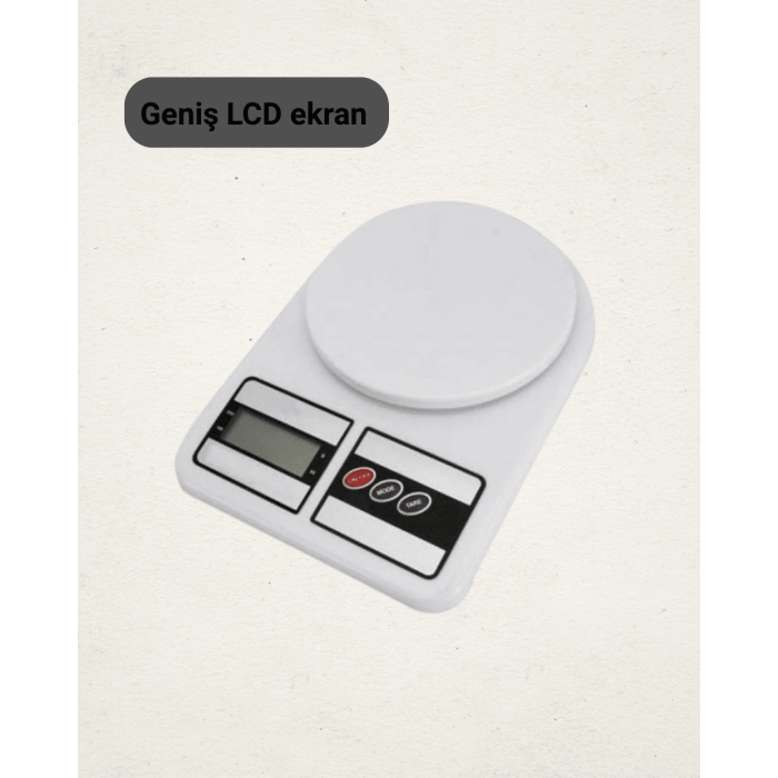 Pratik ve Şık Tasarımıyla Dijital Mutfak Tartısı - Lisinya