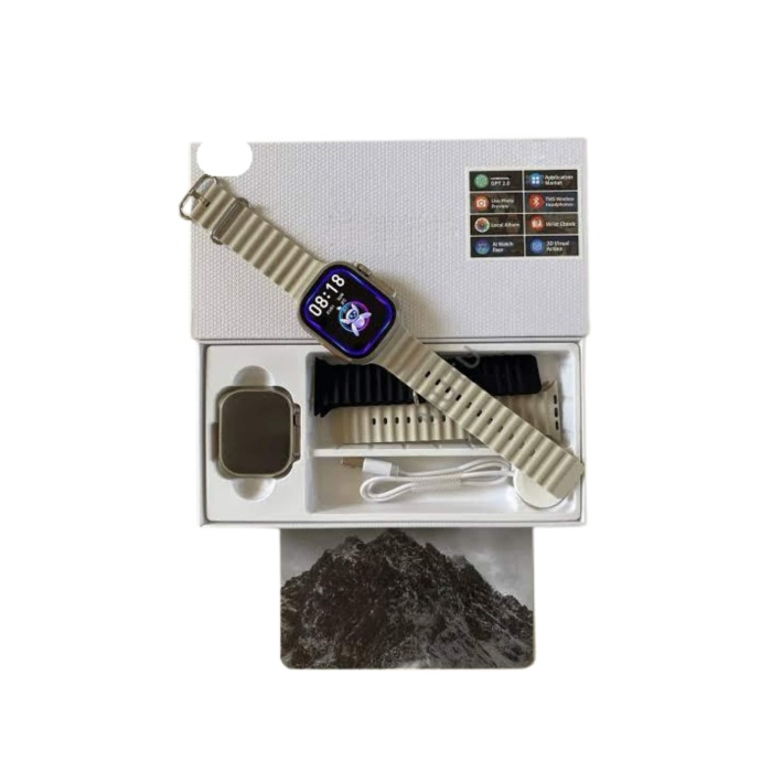 Akıllı Saat Çok Fonksiyonlu Unısex Sosyal Medya Girişli Bluetooth Bağlantılı - Lisinya