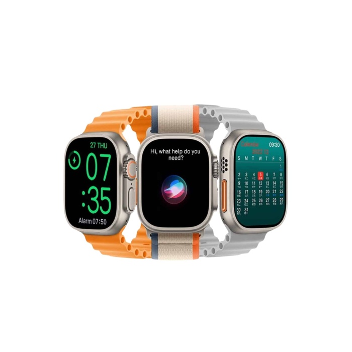 Akıllı Saat Kol Saati Android ve İOS Uyumlu Nabız Ölçer Sesli Asistan - Lisinya