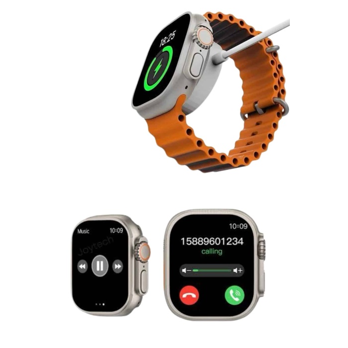 Akıllı Saat Kol Saati Android ve İOS Uyumlu Nabız Ölçer Sesli Asistan - Lisinya