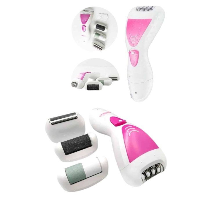 4 Başlıklı Lazer Öncesi Kısaltma Epilasyon Aleti Epilatör Çok Amaçlı - Lisinya