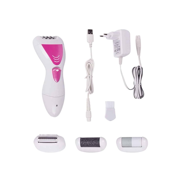 Şarjlı Epilasyon Cihazı Çok Başlıklı Ayak Bakımına Uygun Epilatör Aleti - Lisinya