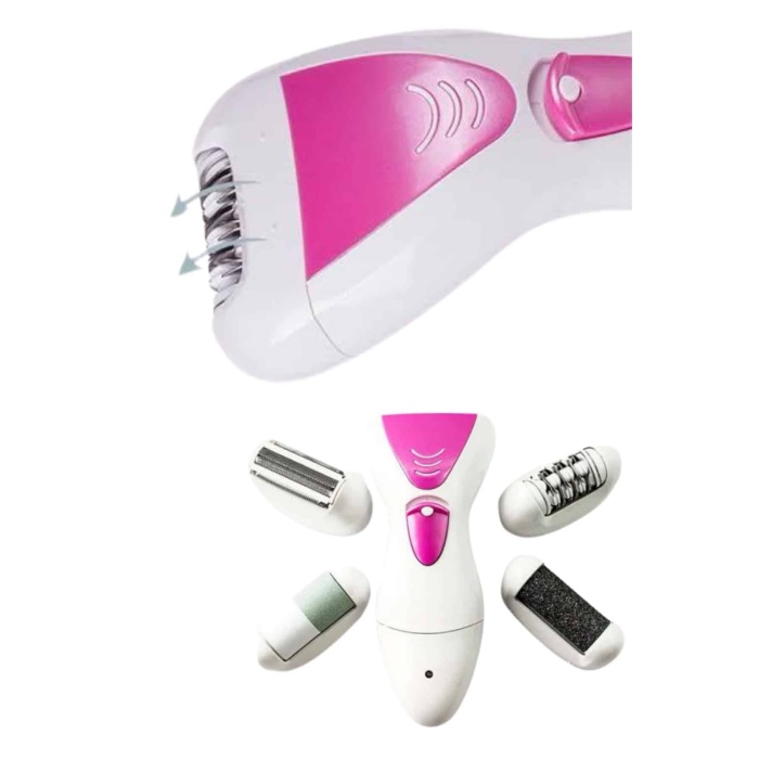 Şarjlı Epilasyon Cihazı Çok Başlıklı Ayak Bakımına Uygun Epilatör Aleti - Lisinya