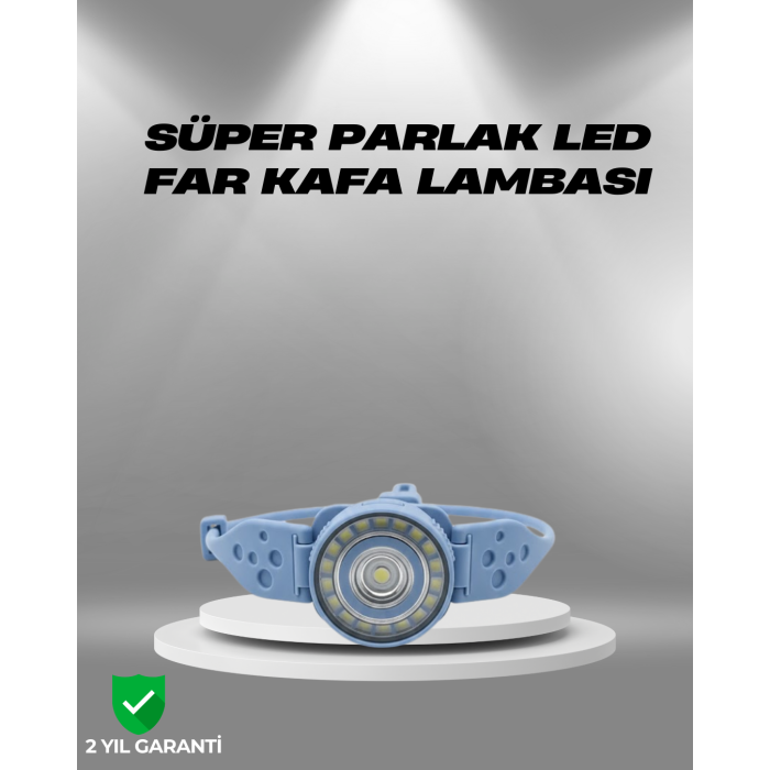 Hafif ve Taşınabilir Kamp Kafa Lambası Ayarlanabilir Işık - Lisinya