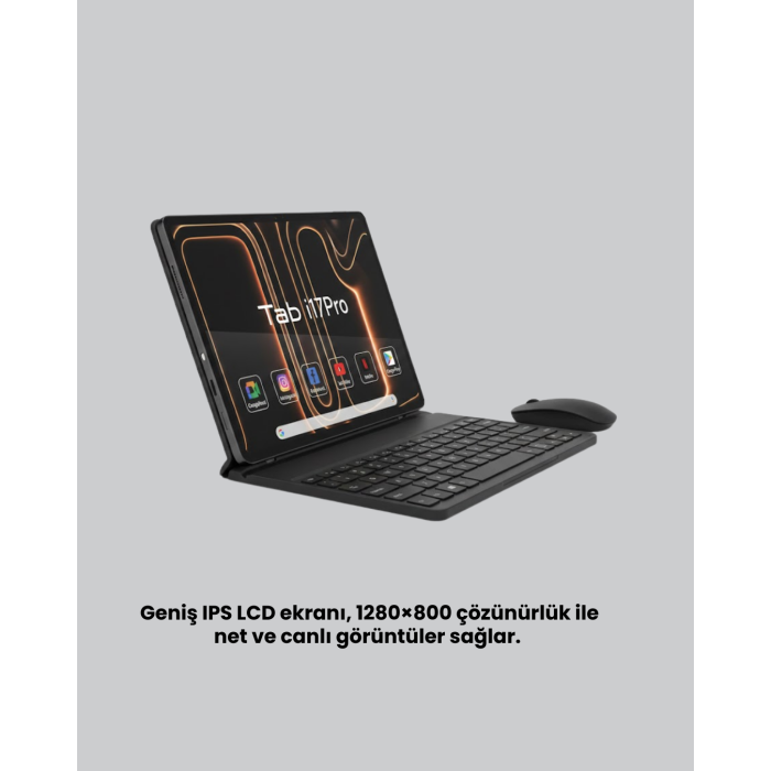 Klavye Kalem Mouse Dahil Android Tablet Uzun Pil Ömürlü - Lisinya