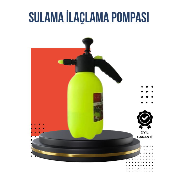 Ayarlı Nozullu 2L Basınçlı El Püskürtücü Jant Cam Temizlik Cila İçin - Lisinya