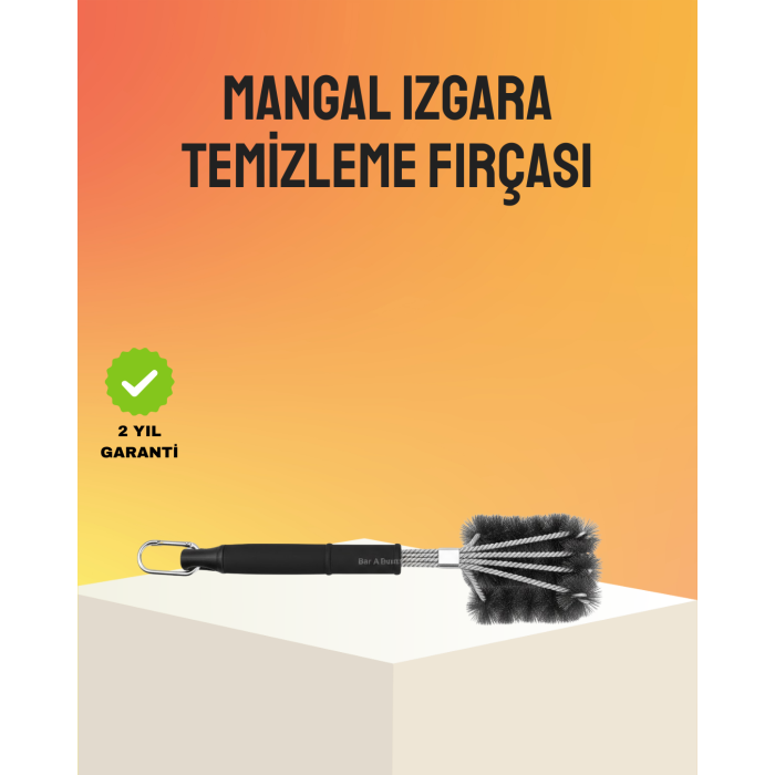 Izgara ve Barbekü Temizleme Fırçası Dayanıklı Tasarım - Lisinya