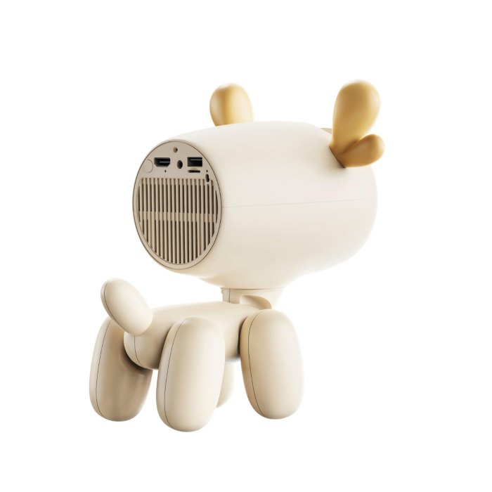 Geyik Tasarımlı Akıllı Projeksiyon 4K Destekli 500 ANSI Lümen - Lisinya