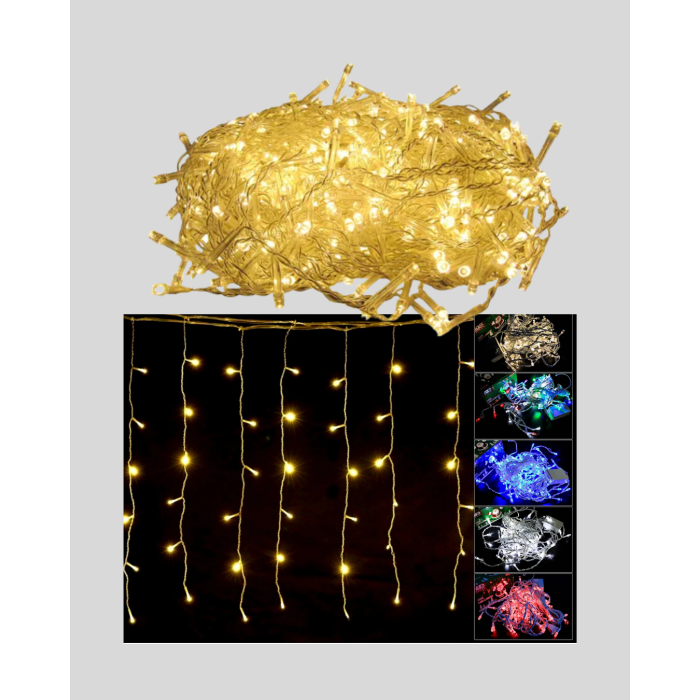 4 Metre Şelale Led Işık Perdesi Dekoratif - Lisinya