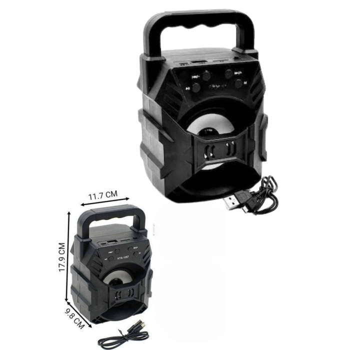 Bluetooth Hoparlör Android ve İOS Uyumlu Ses Bombası USB Girişli Taşınabilir - Lisinya