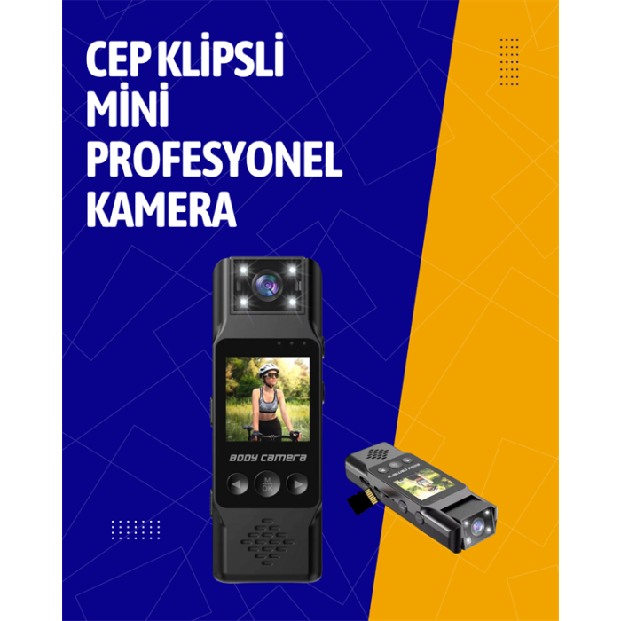 Kablosuz WiFi Bağlantılı Full HD Mini Kamera – Döngüsel Kayıt ve Hareket Algılama Özellikli - Lisinya