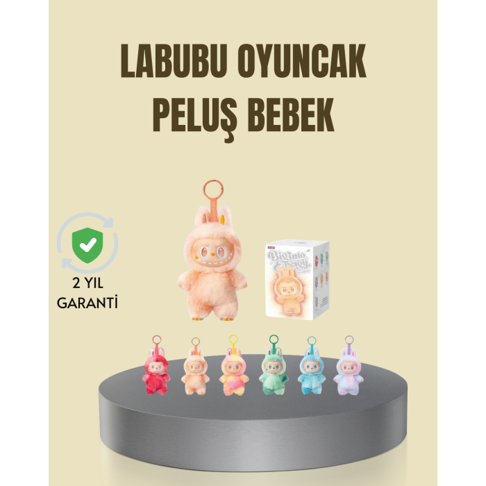 Dekoratif Labubu Peluş Figür Oyuncak Yeni Seri - Lisinya