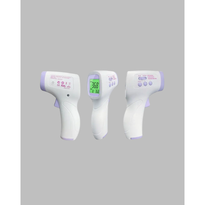 Kızılötesi Temassız Ateş Ölçer LCD Ekranlı Hassas Termometre - Lisinya