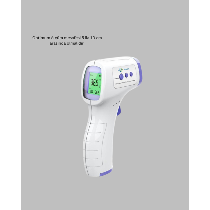 Temassız Termometre Hızlı Ölçüm Güvenli Dijital Ateş Ölçer - Lisinya