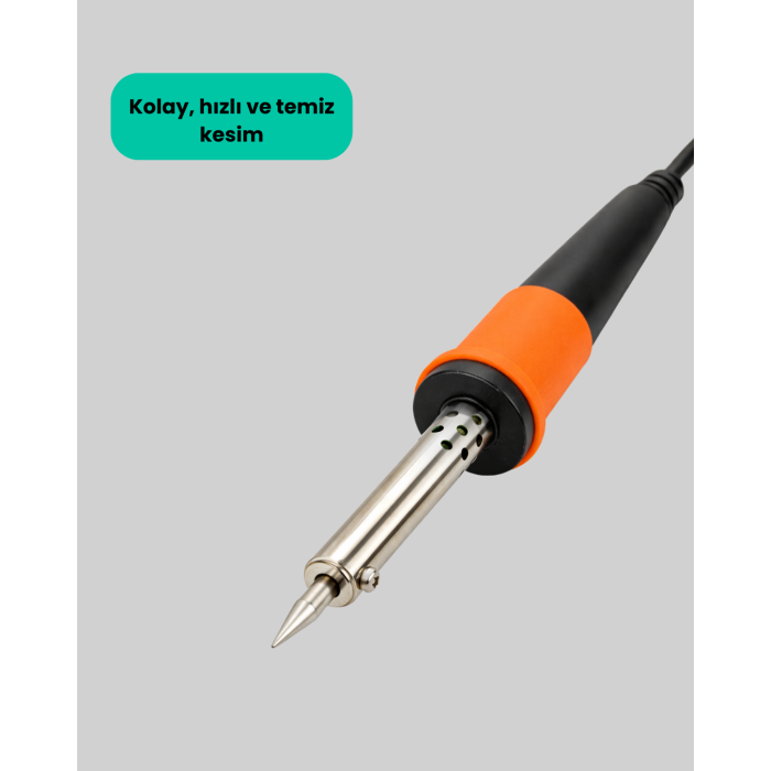 Isıya Dayanıklı Ergonomik Saplı Elektronik Lehimleme Havyası - Lisinya