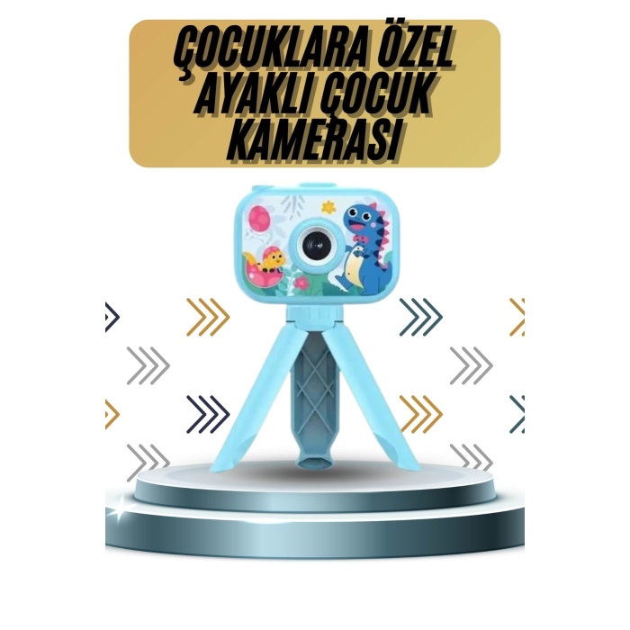 Ayaklı Çocuk Kamerası Tripodlu Mini 1080p Hd Çocuk Kamera - Lisinya