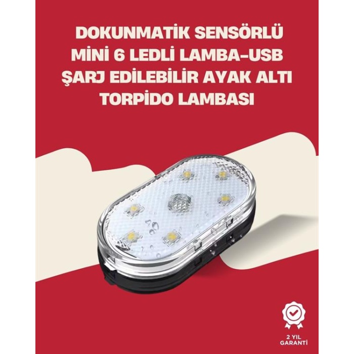 Uzun Ömürlü Lityum Bataryalı, Kompakt Araba İç Mekan LED Işıklar - Lisinya