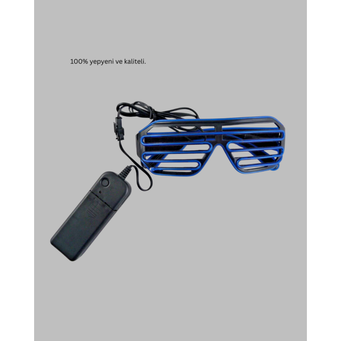 Gece Eğlenceleri İçin LED Işıklı Gözlük - Lisinya