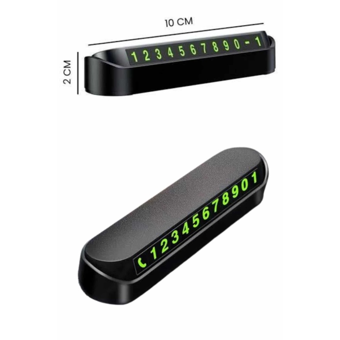 Araç Park Numaratörü Tüm Araçlara Uyumlu Araba Numaralık - Lisinya
