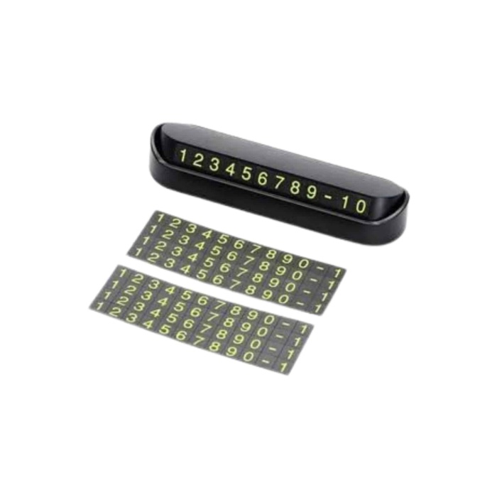 Tüm Araçlara Uyumlu Araç Içi Park Numaratör Oto Araç Numaratör - Lisinya