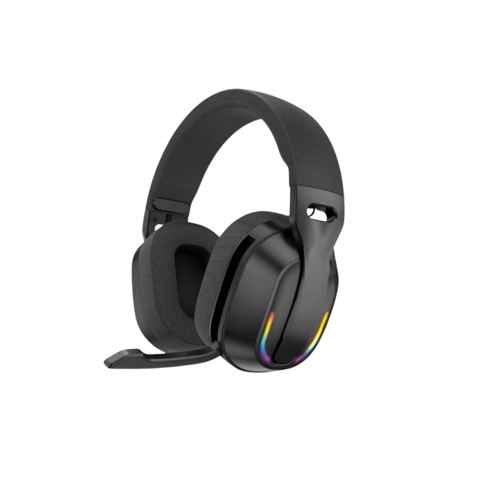 Wireless Oyuncu Kulaklığı RGB Işıklı Uzun Bataryalı Mikrofonlu Headset - Lisinya