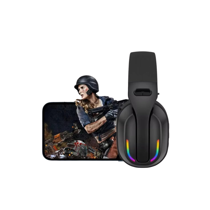 Kablosuz Oyuncu Kulaklığı RGB Aydınlatmalı Bluetooth Mikrofonlu Gaming Headset - Lisinya