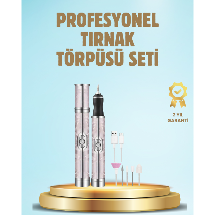 Elektrikli Tırnak Törpüsü Ayarlanabilir Hızlı Manikür Pedikür Cihazı - Lisinya