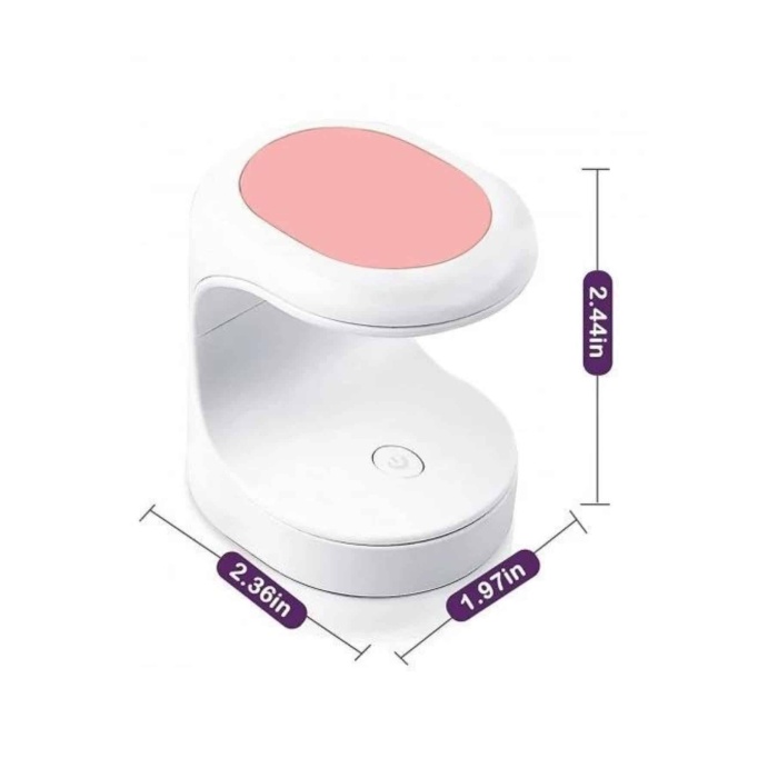 Protez Tırnak Kurutucu Kalıcı Oje Led Oje Kurutucu UV Işınlı Taşınabilir - Lisinya