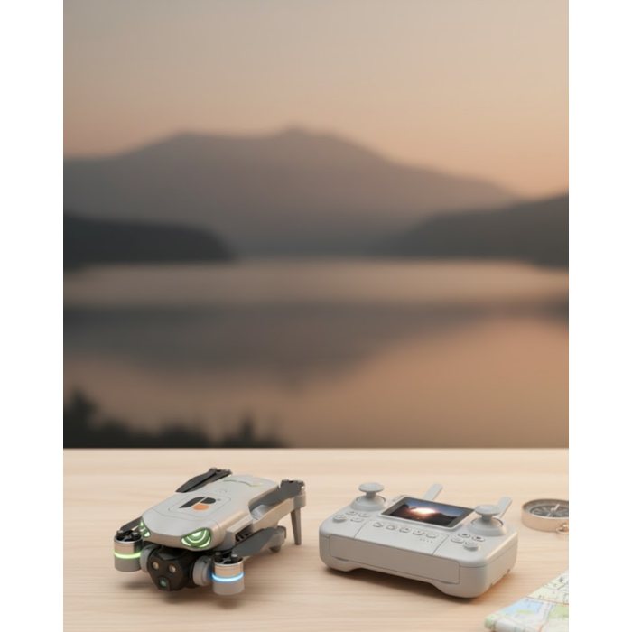 360° Takla ve Çift Kamera Özellikli Hobi Drone - Lisinya