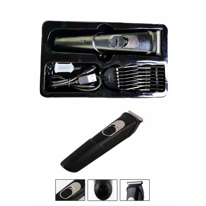 Pro Şarjlı Saç Sakal Tıraş Makinesi Ense Kesme Makinesi Lazer Öncesi Kısaltma - Lisinya