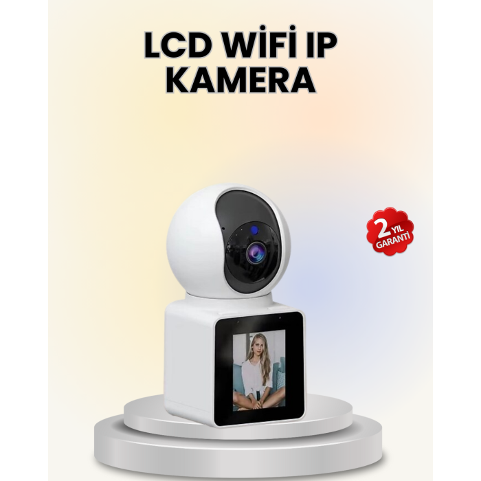 2K Gece Görüşlü Kapalı Alan Kamera Çift Yönlü Konuşma ve Akıllı Arama - Lisinya