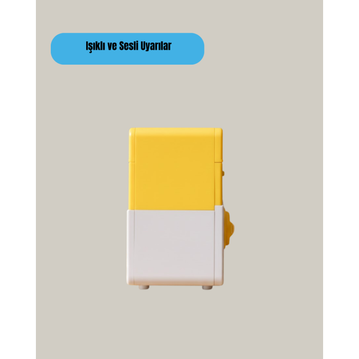 Sarı Renk Otomatik Para Çeken Şifreli Çocuk Kumbarası - Lisinya