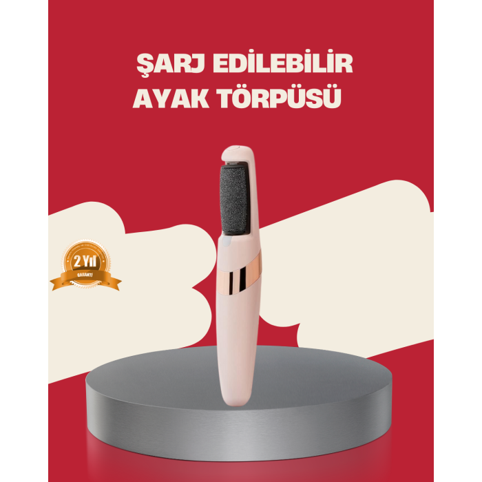 360° Etkili Elektrikli Ayak Bakım Aleti Nasır Giderici - Lisinya