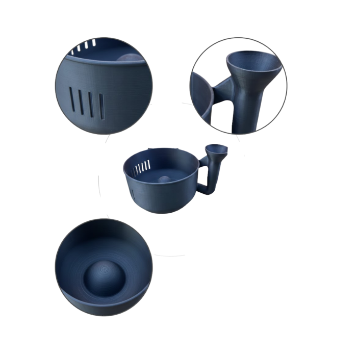 Ergonomik Saplı Sebze Süzgeçli Yıkayıcı Çok Amaçlı Mutfak Ürünü - Lisinya