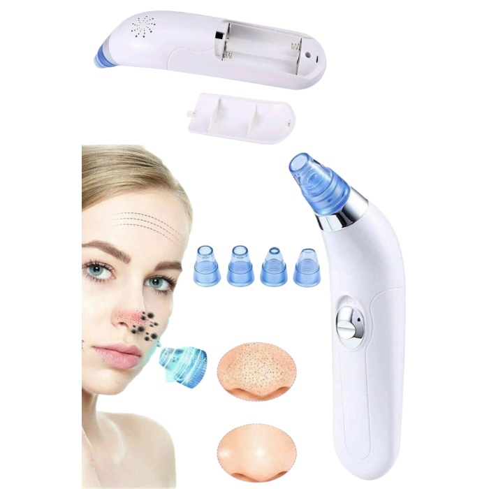 Vakumlu Siyah Nokta Ve Yüz Temizleme Cihazı 4 Başlıklı - Lisinya