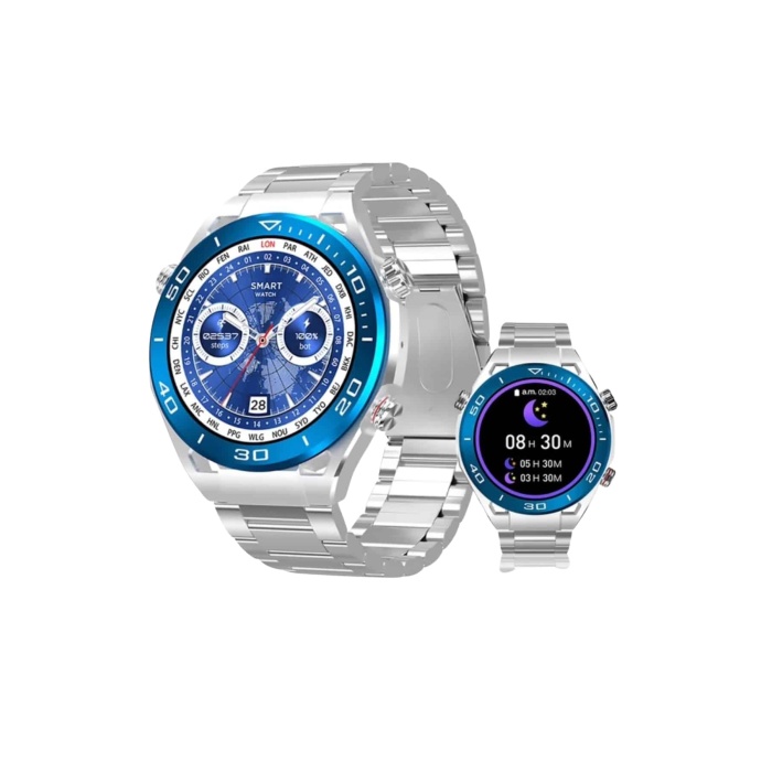 2025 Model Yuvarlak Ekran Android ve İOS Uyumlu GPS Takibi Yapabilen Akıllı Saat - Lisinya