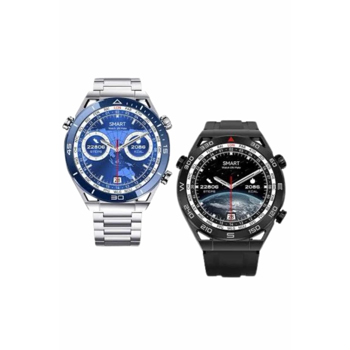 2025 Model Yuvarlak Ekran Android ve İOS Uyumlu GPS Takibi Yapabilen Akıllı Saat - Lisinya