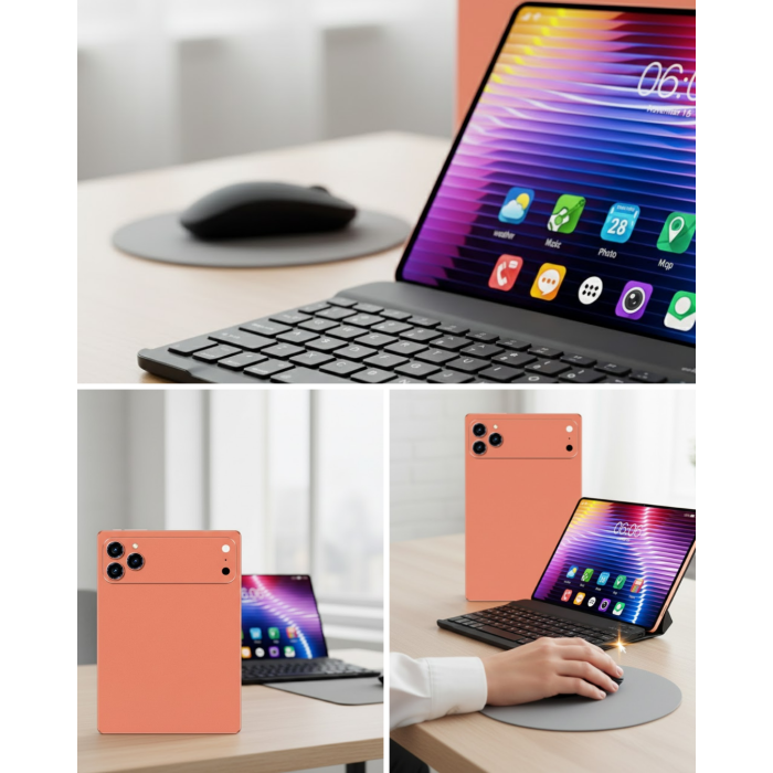 Tablet Bilgisayar Klavye Kılıf Stylus ve Cam Hediyeli - Lisinya