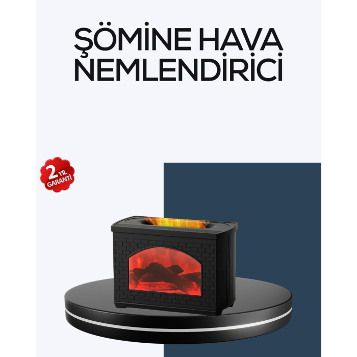 Aromaterapi Uyumlu Ultrasonik Oda Nemlendirici Ayarlanabilir Sis Çıkışlı - Lisinya