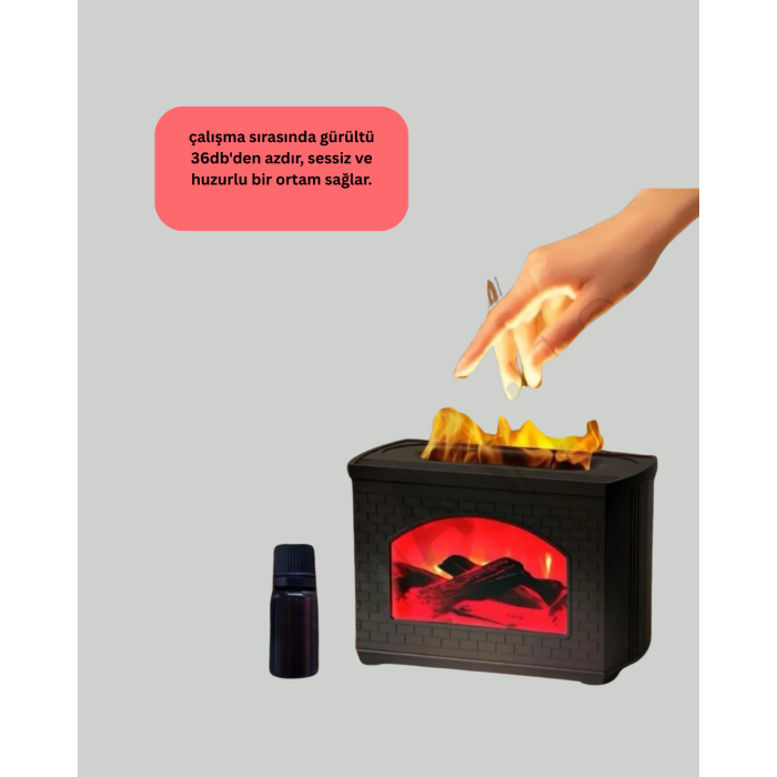 USB Güçlü Ultrasonik Hava Nemlendirici Sessiz Çalışan 270 ml Difüzör - Lisinya