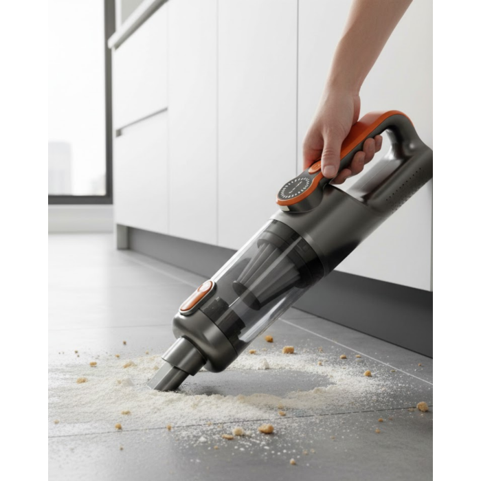 Type C Şarjlı Kablosuz El Süpürgesi Hafif ve Taşınabilir - Lisinya