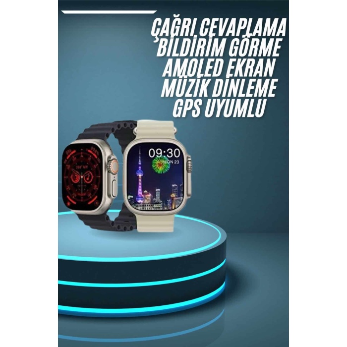 Akıllı Saat Çok Fonksiyonlu Uzun Pil Ömürlü Çağrı Cevaplayabilen Kol Saati - Lisinya
